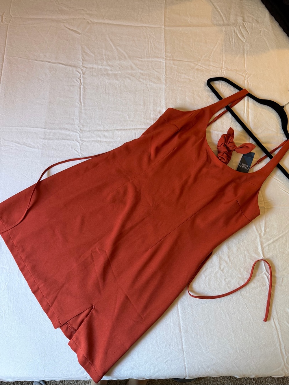 Abercrombie & Fitch Rust Red Mini Dress - Picture 3 of 4
